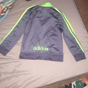 BOYS ADIDAS TRACK JACKET , SIZE 5